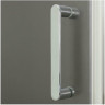 Шторка на ванну BELBAGNO UNIQUE-VF-2-150/180-140-P-Cr